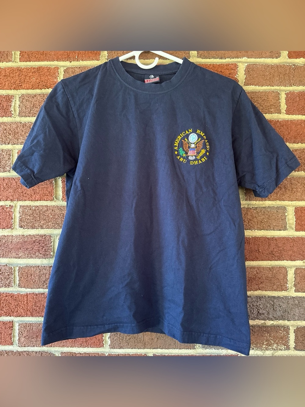 American Embassy Abu Dhabi Crest Shirt - Dark Navy